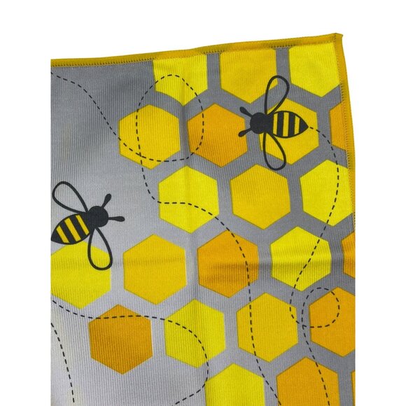 Norwex Basic Bundle Yellow Trim Bee Print Cleaning Cloth & Envirocloth New - Picture 3 of 3